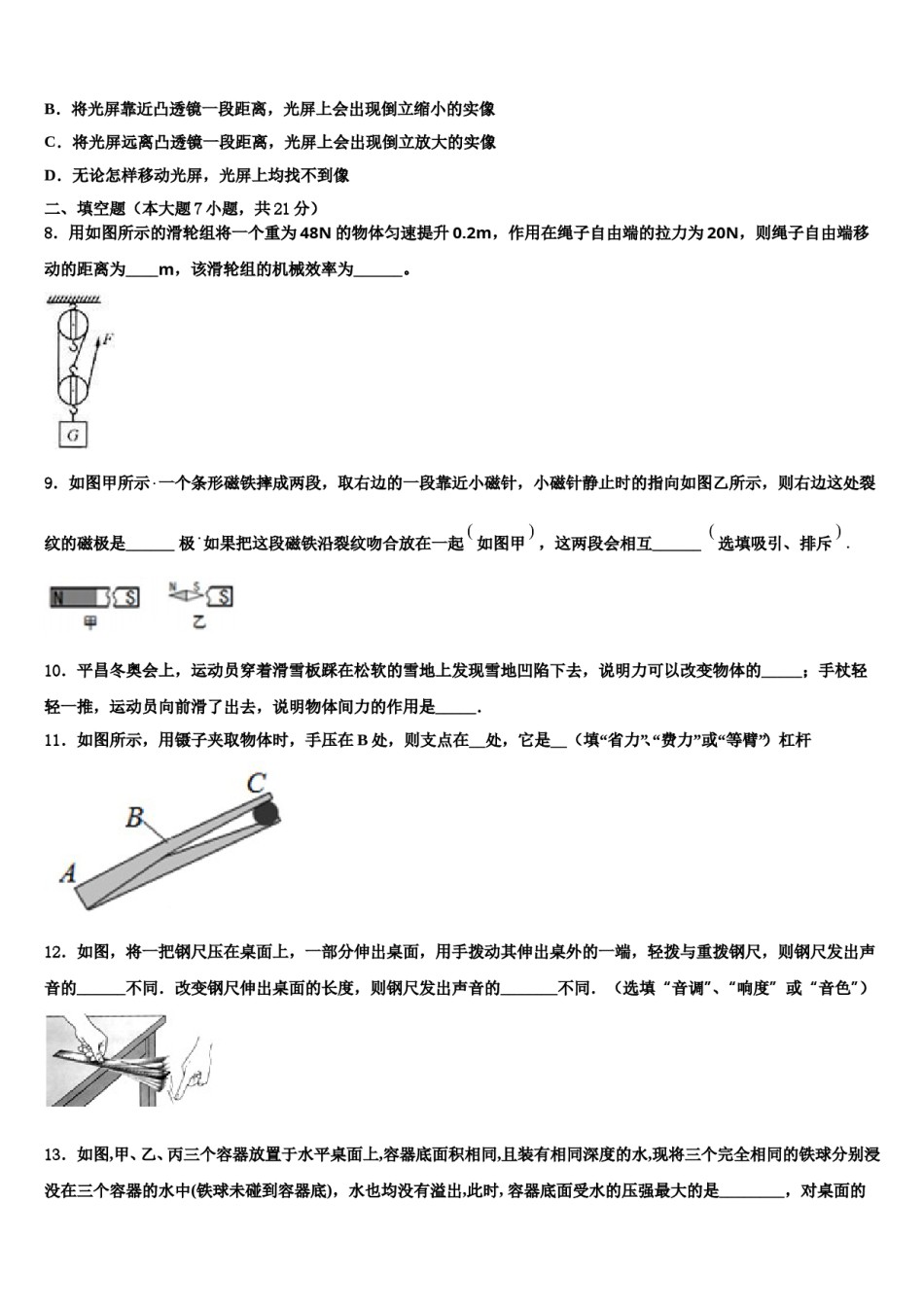 北京临川校2023-2024学年十校联考最后物理试题含解析.doc_第3页