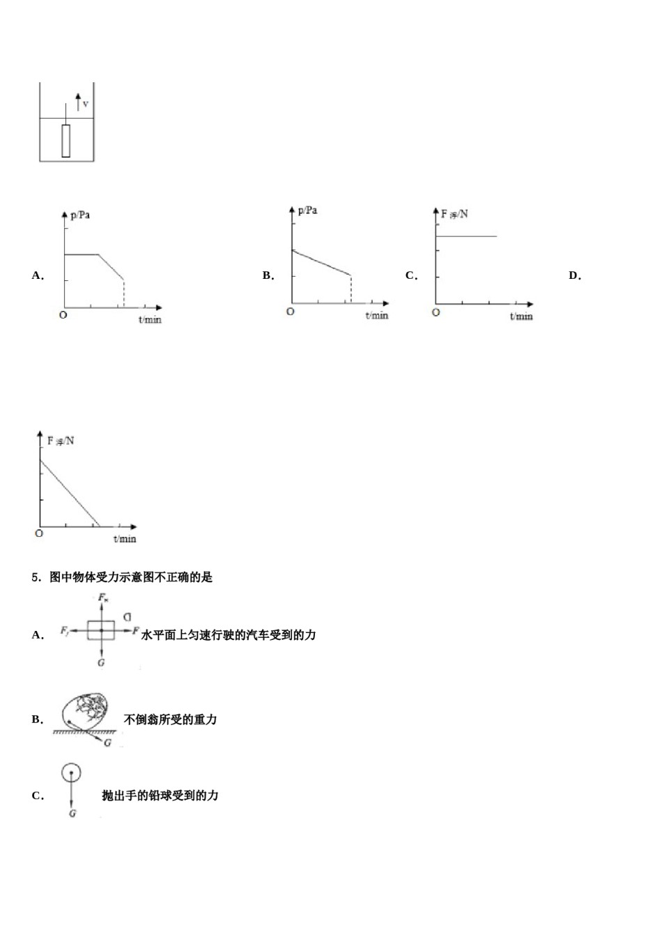 山东省青岛大附属中学2024届中考物理最后冲刺模拟试卷含解析.doc_第2页