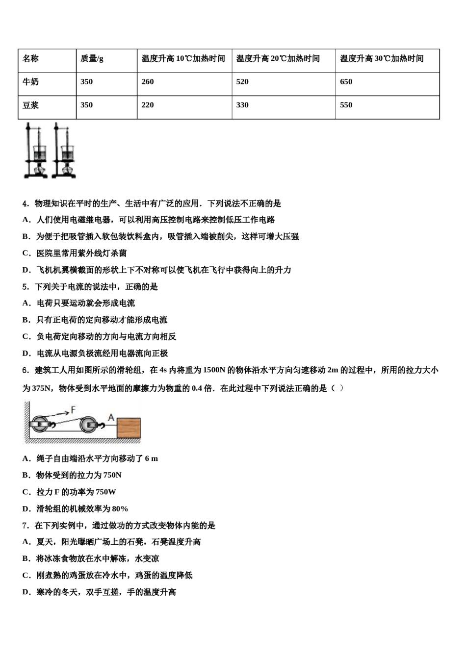广东省汕头市潮南区胪岗镇重点名校2024届毕业升学考试模拟卷物理卷含解析.doc_第2页