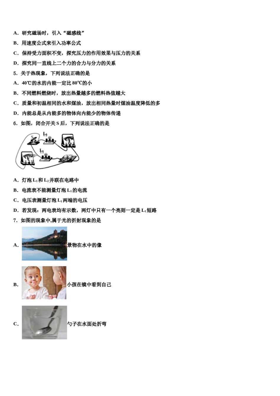 江苏省南京市重点中学2024届十校联考最后物理试题含解析.doc_第2页