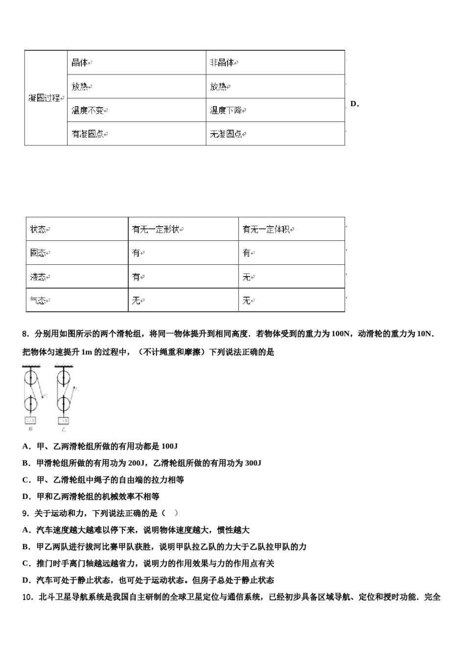 江苏省苏州市姑苏区振华校2023-2024学年中考考前最后一卷物理试卷含解析.doc_第3页