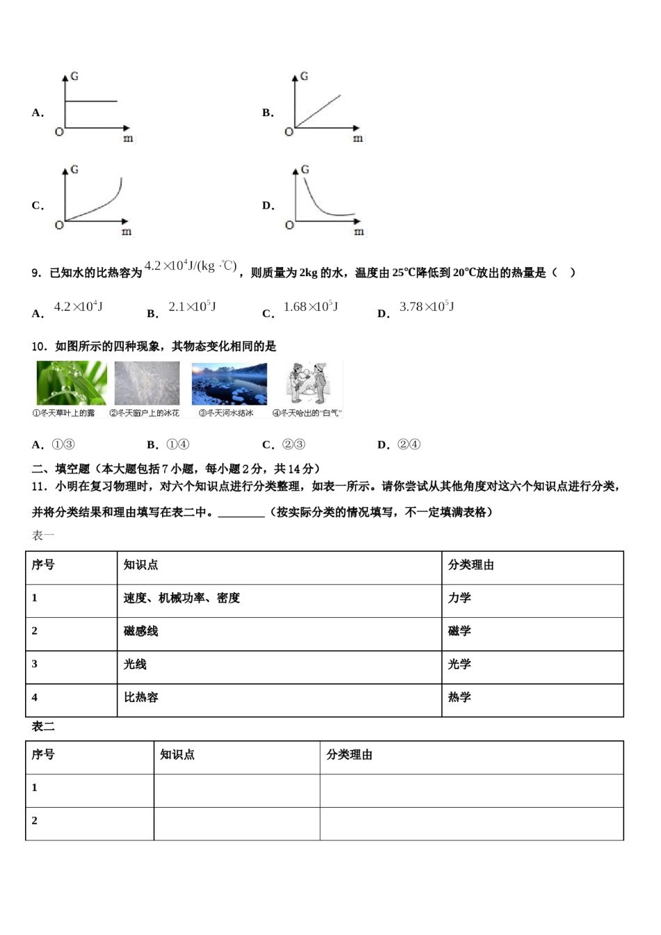 浙江省杭州市余杭区英特外国语校2024届中考物理模拟试题含解析.doc_第3页